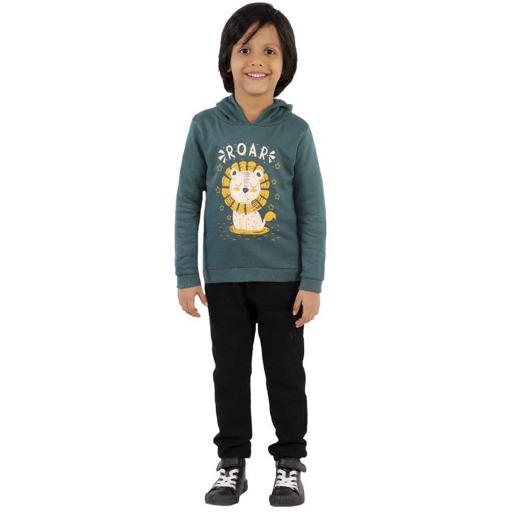 My Little Lion Hooded Sweatshirt - KS-LTLLN-0-6