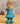 Nuluv-Happy Threads Amigurumi Soft Toy- Blue Doll - ST000030