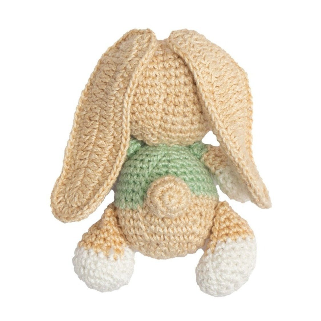 Nuluv-Happy Threads Amigurumi Soft Toy - Green Bunny - BBLE0677
