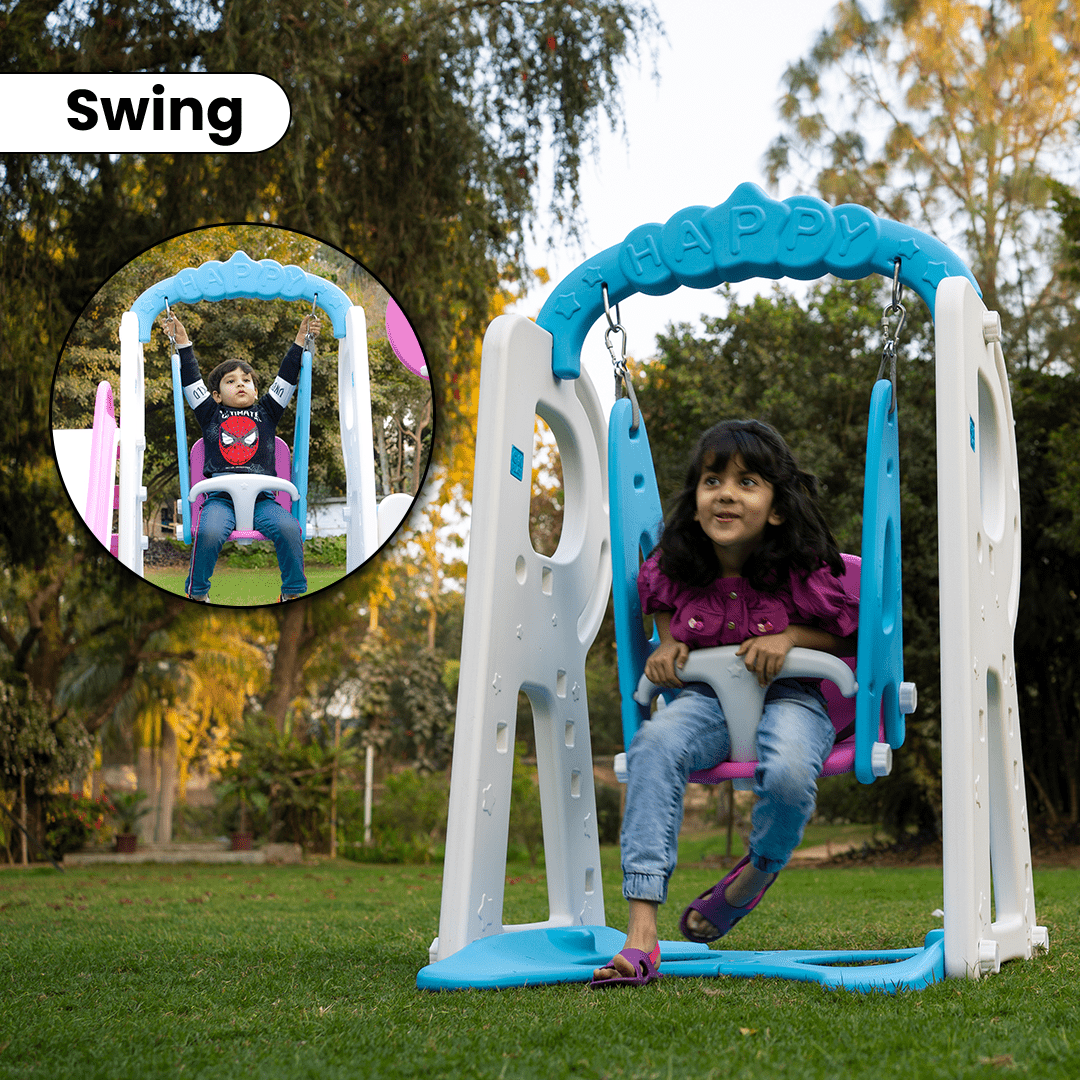 OK Play 2 IN 1 Swing & Slide Combo For Kids - FTFT000025