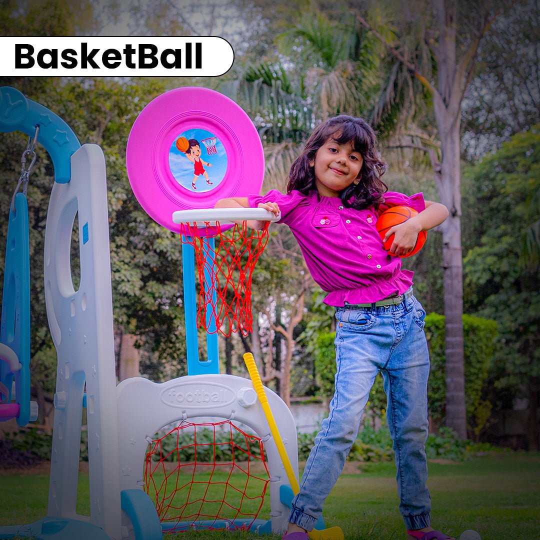 OK Play 3 IN 1 Basketball For Kids - FTFT000069