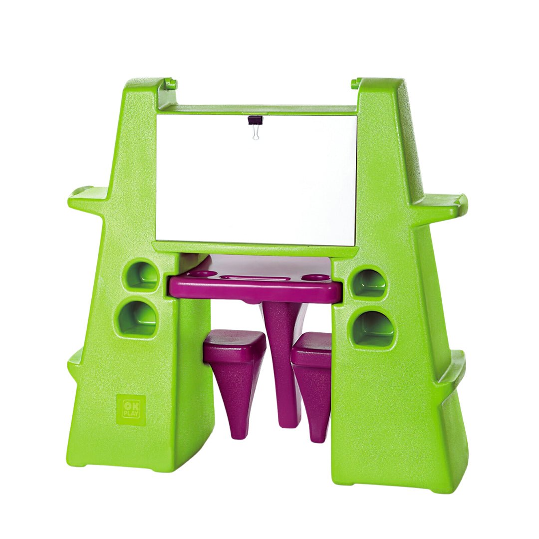 Ok Play Activity Station, with Table and Chair Storage for Kids - FTFT000075