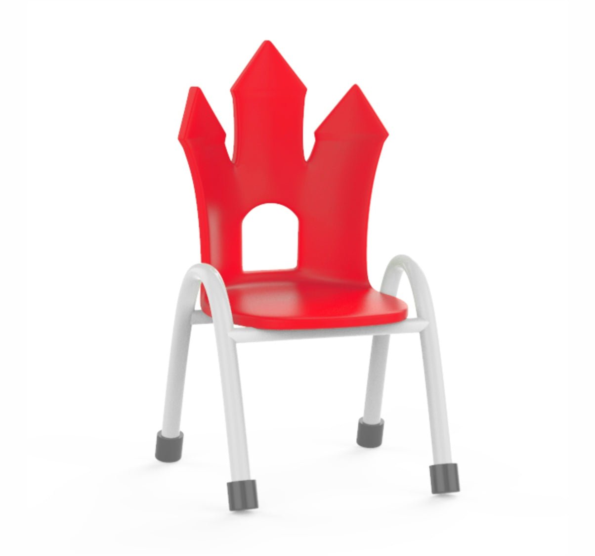 Ok Play Castle Chair - Red (14 inches) - FTFF000100