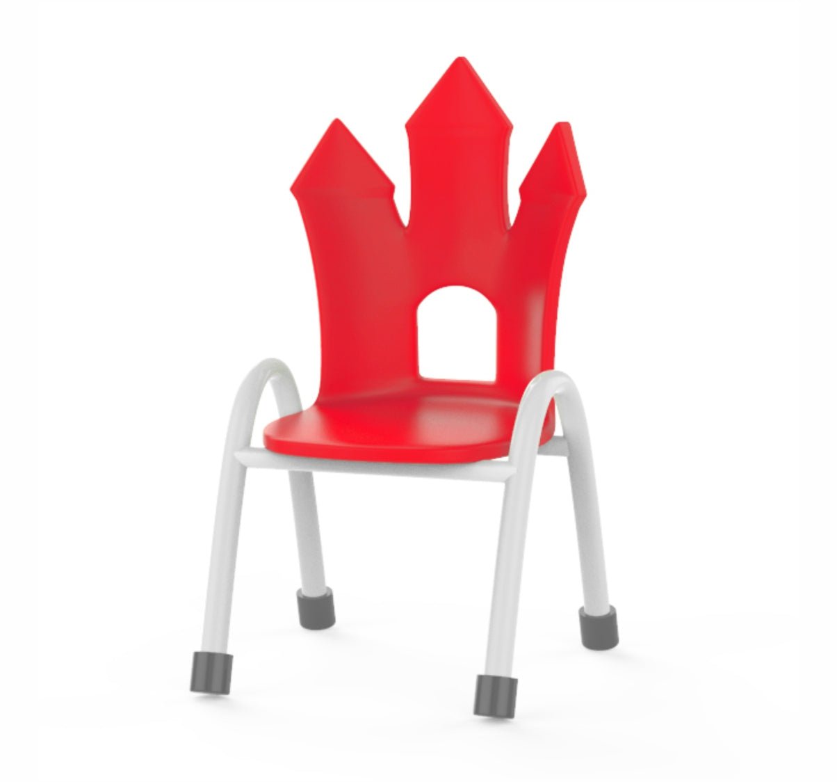 Ok Play Castle Chair - Red (14 inches) - FTFF000100
