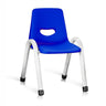 OK Play Cute Chair - Blue & Ivory White - FTFF000312