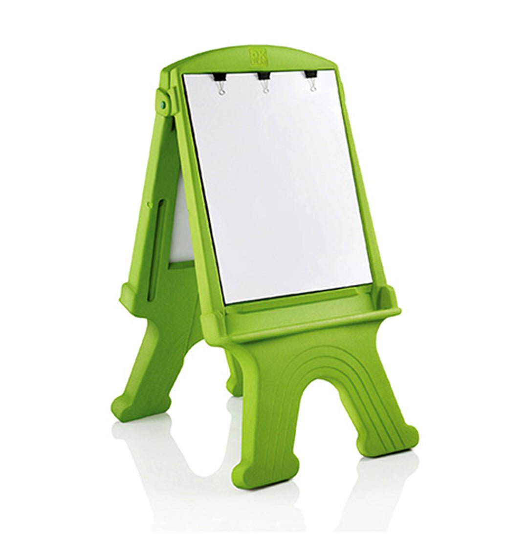 OK Play Easel for Kids Drawing & Writing - Green Plastic Board - FTFT000072