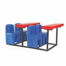 Ok Play Fabulous Four, Chair and Table - Red & Blue - FTFF000021