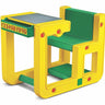 OK Play Jack In The Box Single Chair & Desk Set - Yellow & Green - FTFF000024