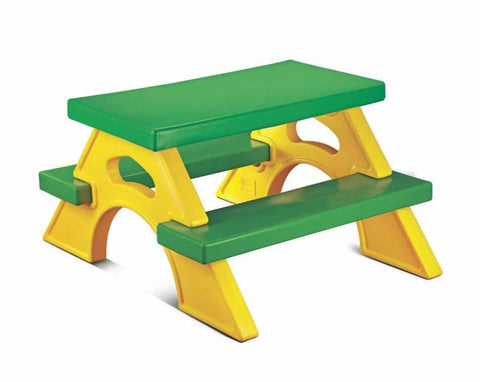 Ok Play Joy Station Desk for Kids - Green & Yellow - FTFF000055