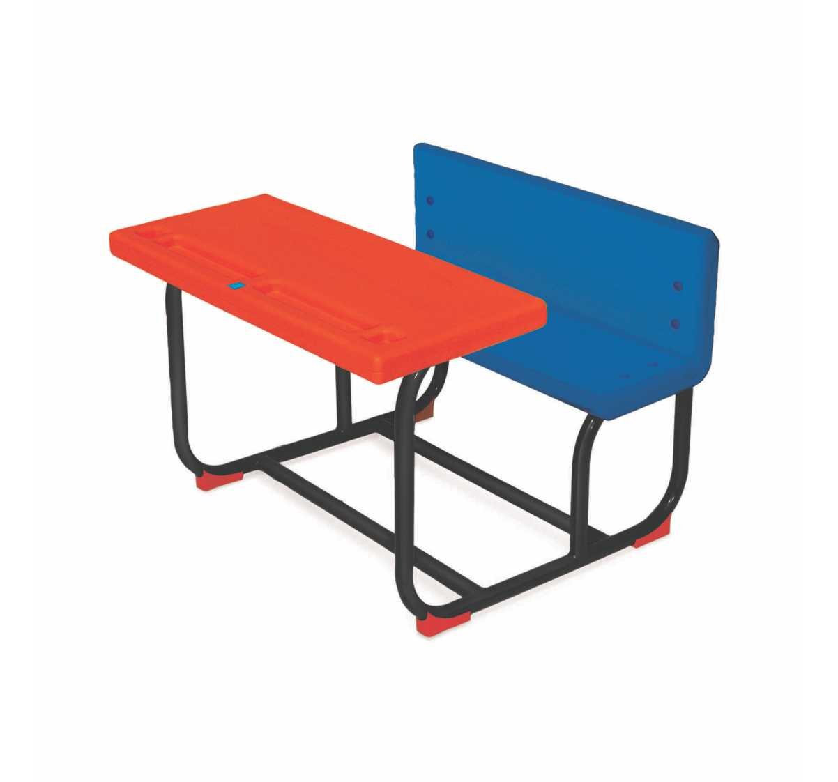 Ok Play Little Scholars, Desk ‘N’ Chair - Red & Blue - FTFF000398