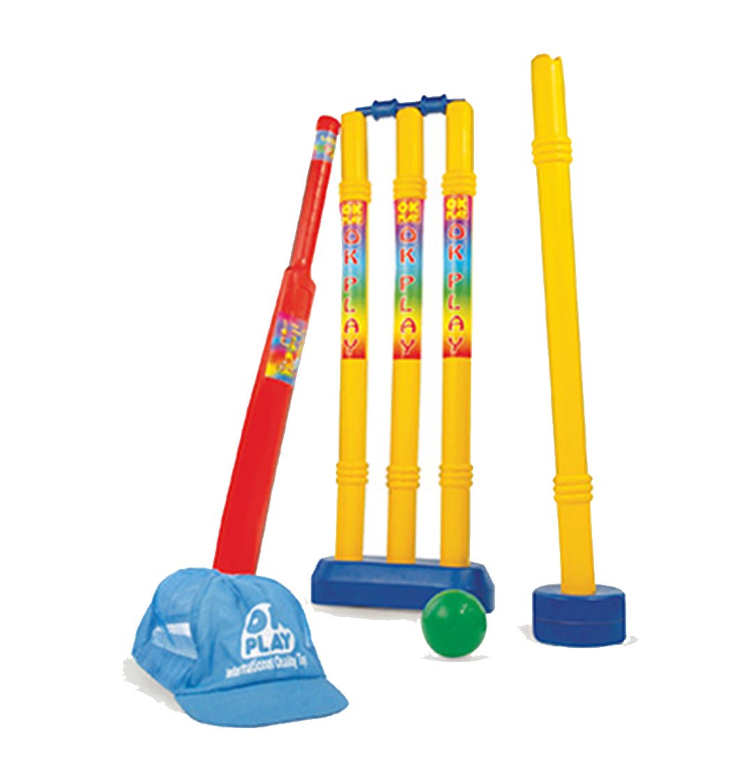 OK Play Plastic Cricket Set with Stump - FTFT000258