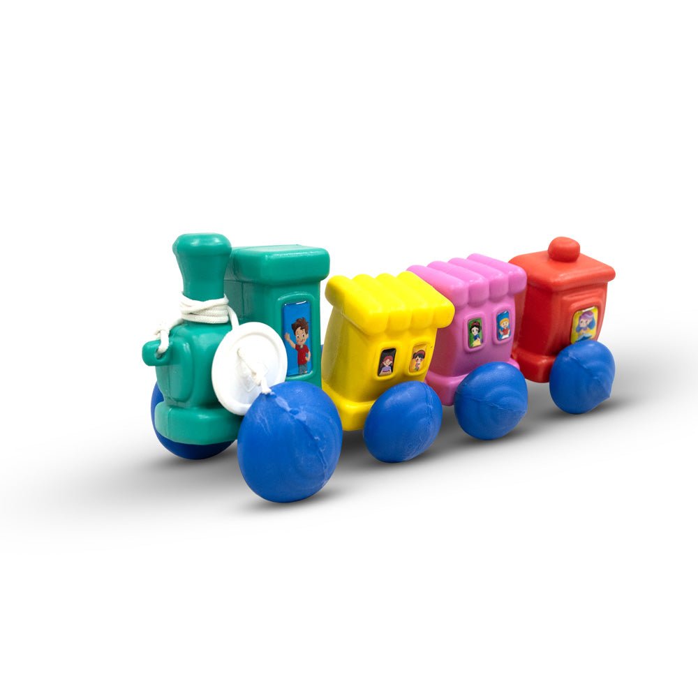 OK Play Wobble Wagon Train - Multicolor - FTFT000254