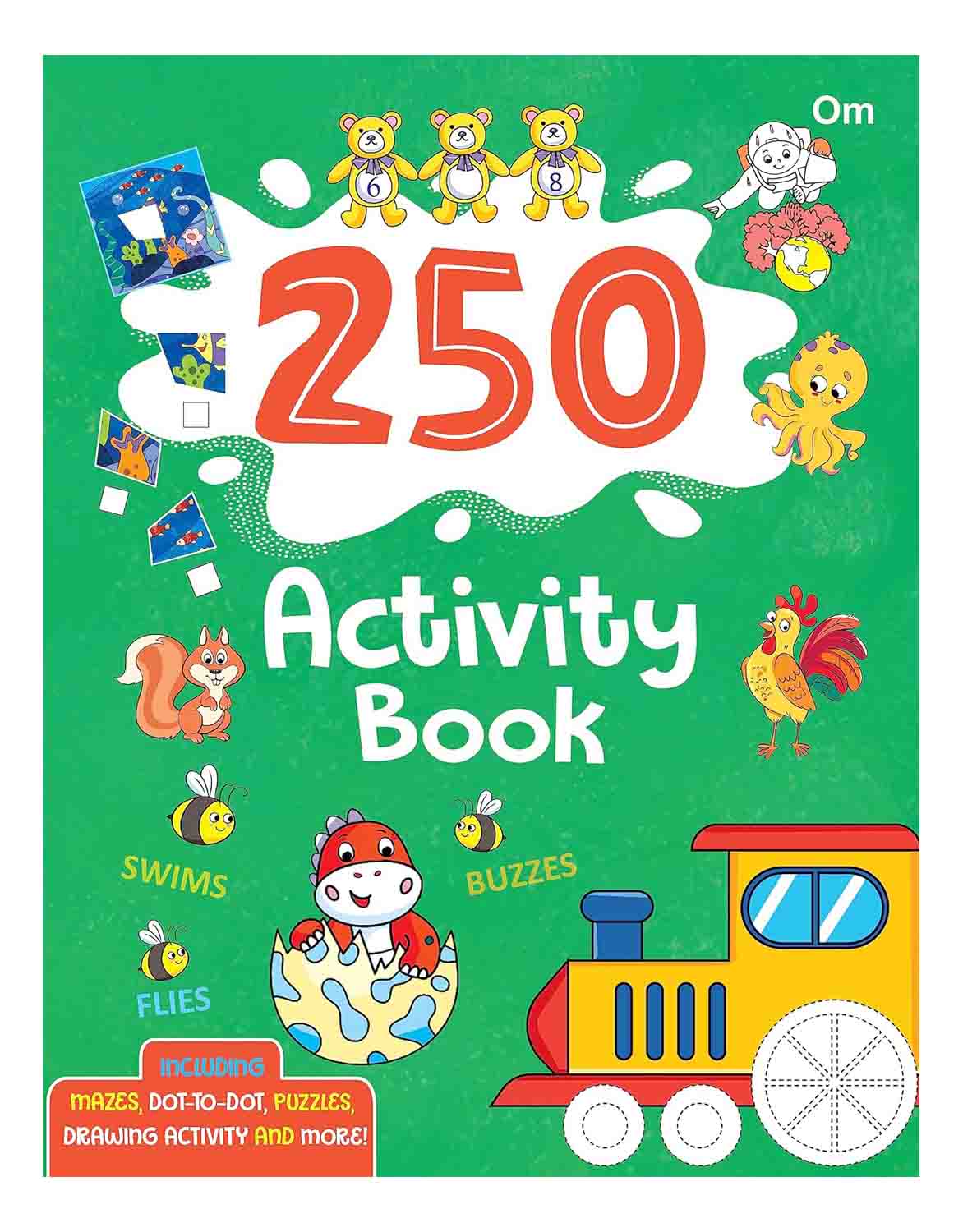 Om Books International 250 Activity Book- 4 - 9789395701983