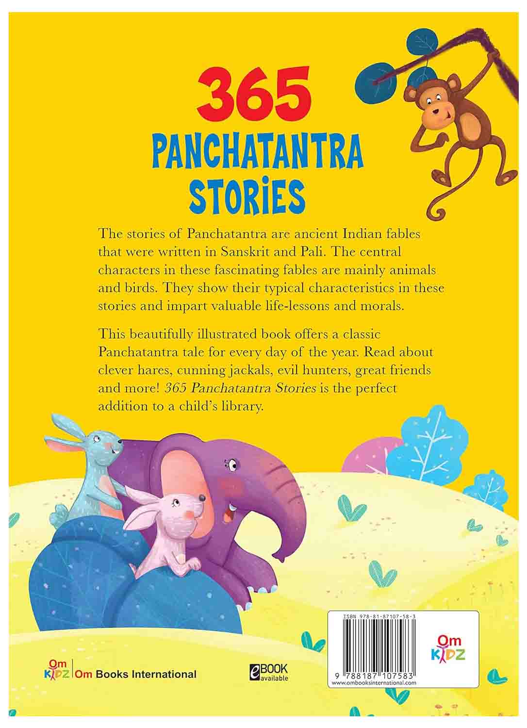 Om Books International 365 Panchatantra Stories - 9788187107583