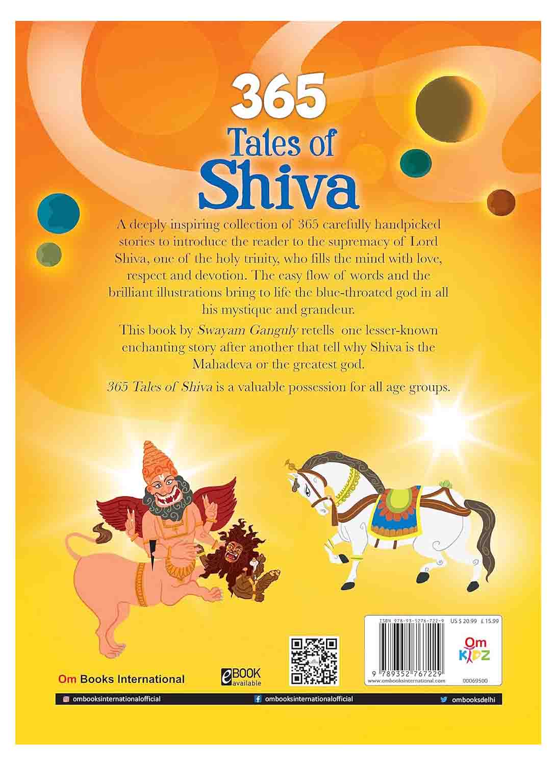 Om Books International 365 Shiv Kathayein in Hindi - 9789353769352