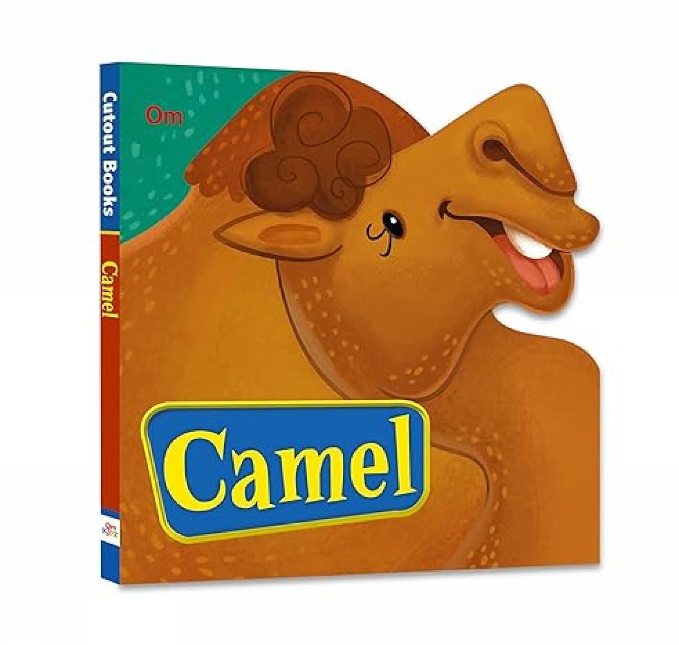 Om Books International Camel ( Animals and Birds)- Cutout Board Books - 9789353761134