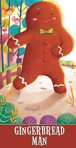 Om Books International Cutout Books: Gingerbread Man (Fairytales) - 9789352767632