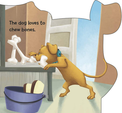 Om Books International Dog ( Animals and Birds )- Cutout Board Books - 9789383202430