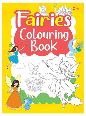 Om Books International Fairies Colouring book- Copy Colouring books - ‎ 9789385273261