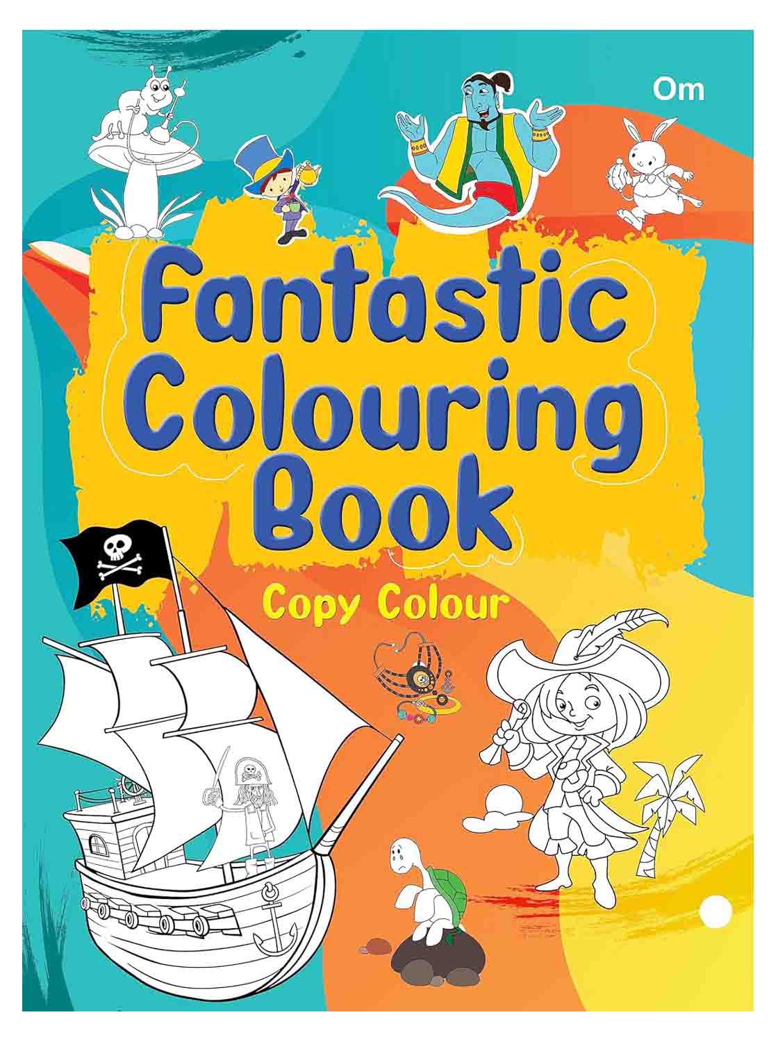 Om Books International Fantastic Colouring Book Copy Colouring books - 9789384625726