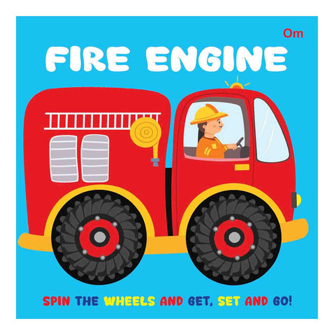 Om Books International Fire Engine Wheel Book - 9789353767976