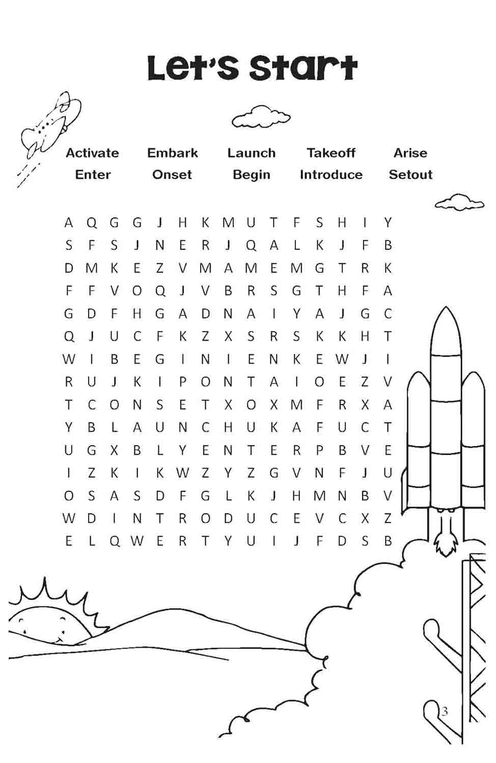 Om Books International Fun With Word Search level 3 - 9789385273292