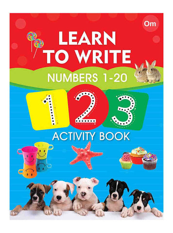 Om Books International Learn to Write Numbers 1-20 123 - 9789382607113