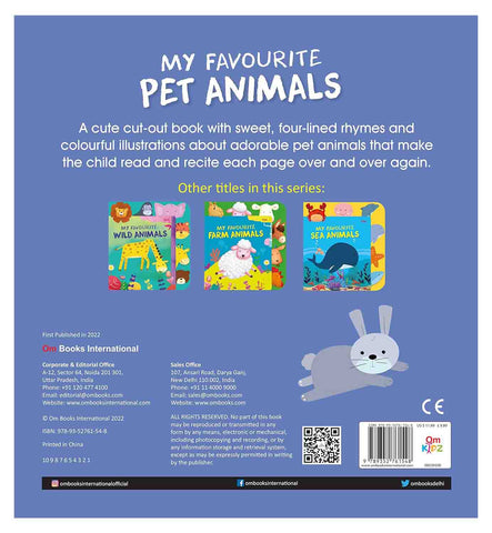 Om Books International My Favourite Pet Animals - 9789352761548