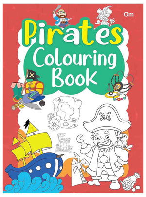 Om Books international Pirates Colouring book- Copy Colouring books - 9789385273193