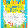Om Books International Sea World Colouring book- Copy Colouring books for kids - 9789385273155
