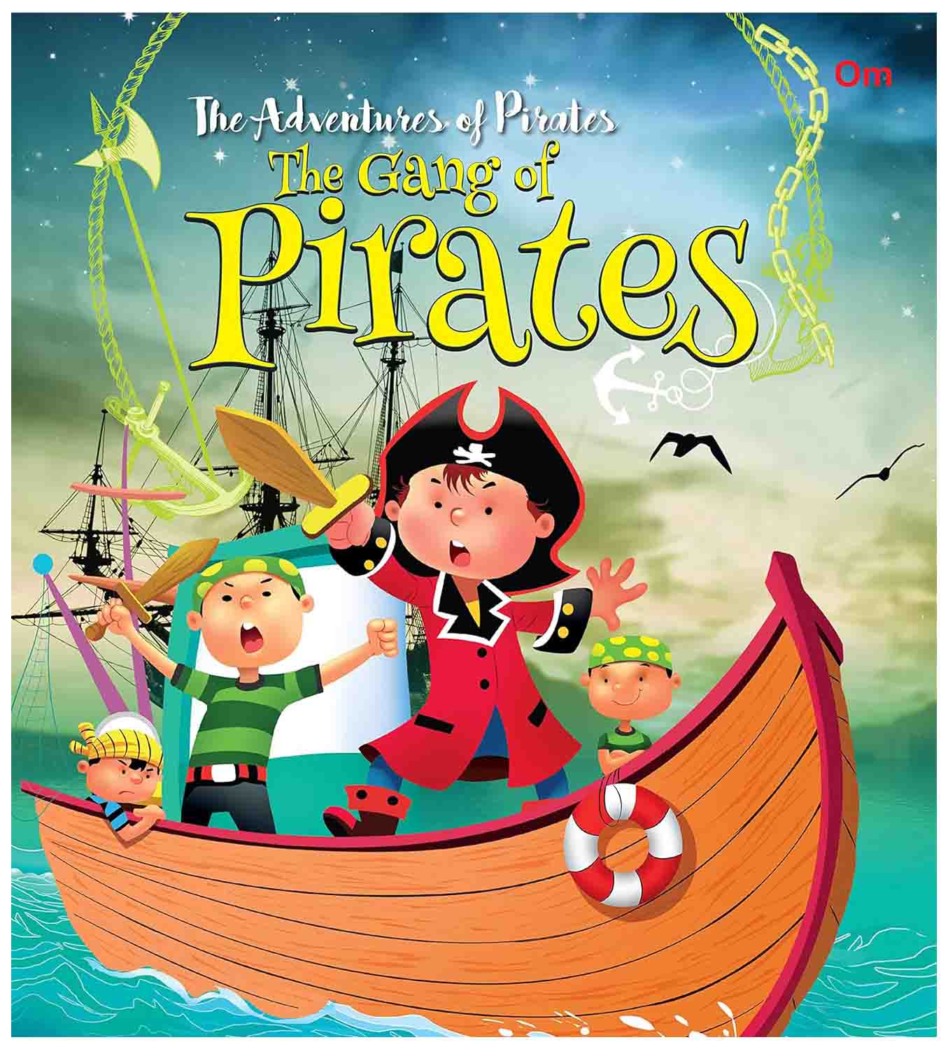 Om Books International The Adventure of Pirates Set of 6 Books - ‎9789353767587