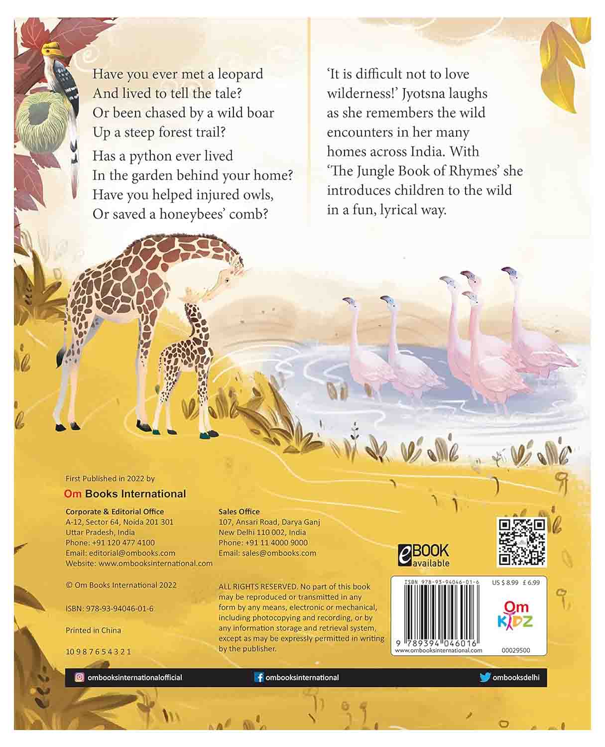 Om Books International The Jungle Book Of Rhymes - 9789394046016