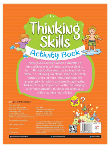 Om Books International Thinking Skills Activity Book - 9789352760473