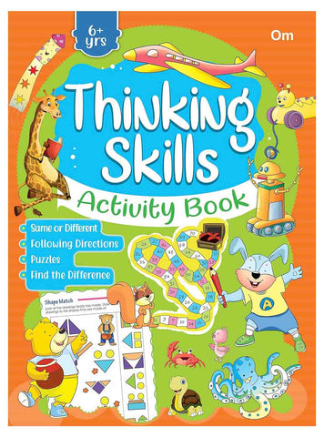 Om Books International Thinking Skills Activity Book - 9789352760473