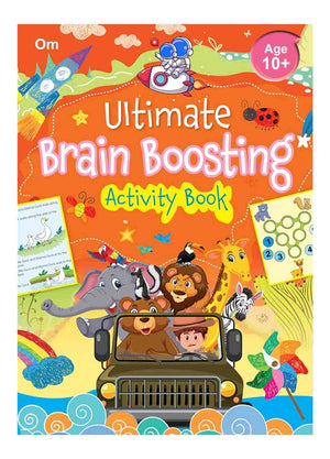 Om Books International Ultimate Brain Boosting Activity Book- Fun activities for kids - 9789352766413