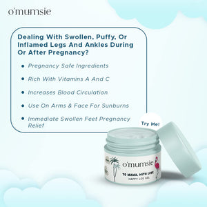 Omumsie Happy Leg Gel- Pregnancy Swollen Feet & Ankles Treatment - OM-08