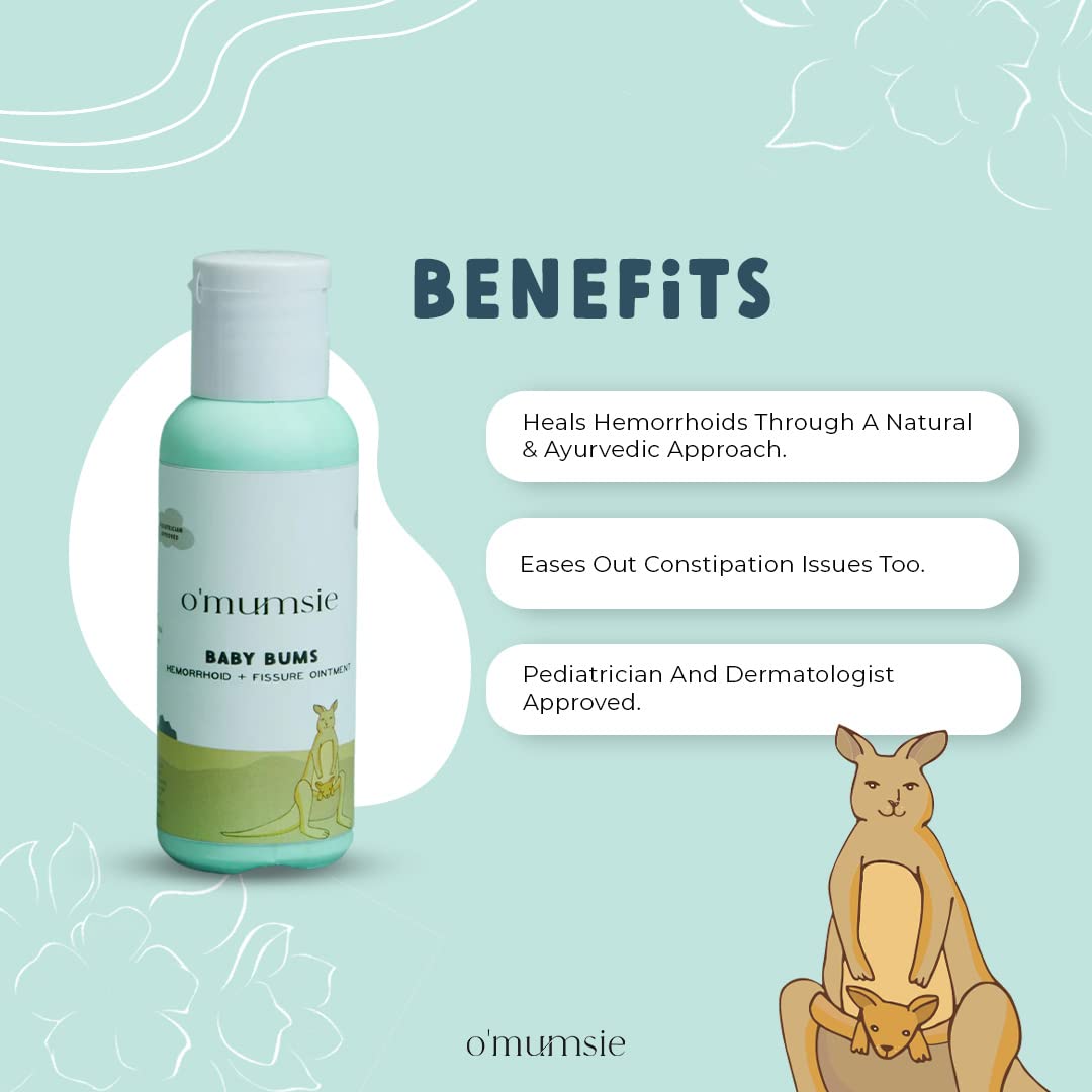 O'mumsie hemorrhoid & fissure Ointment | 50ml - OM-17