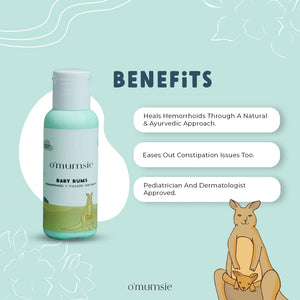 O'mumsie hemorrhoid & fissure Ointment | 50ml - OM-17
