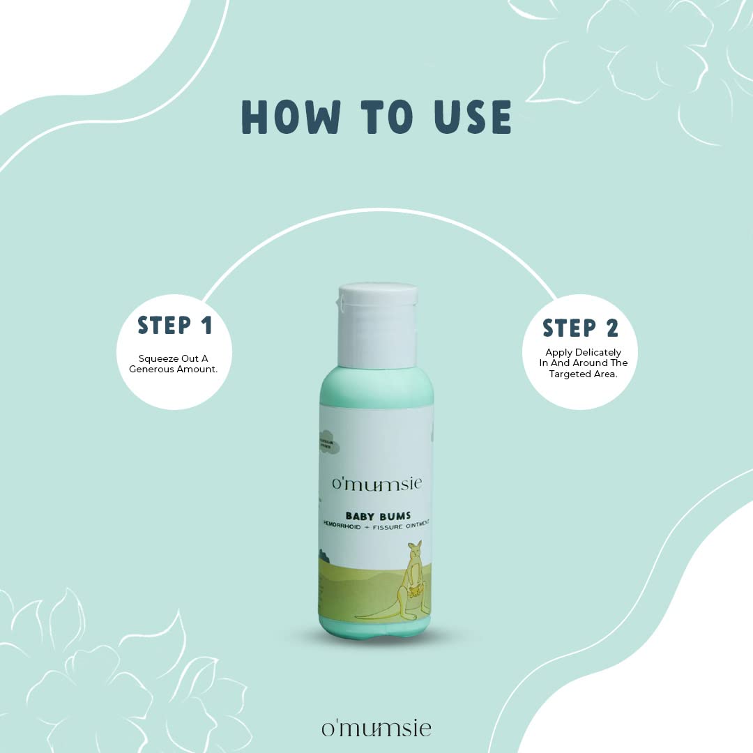 O'mumsie hemorrhoid & fissure Ointment | 50ml - OM-17