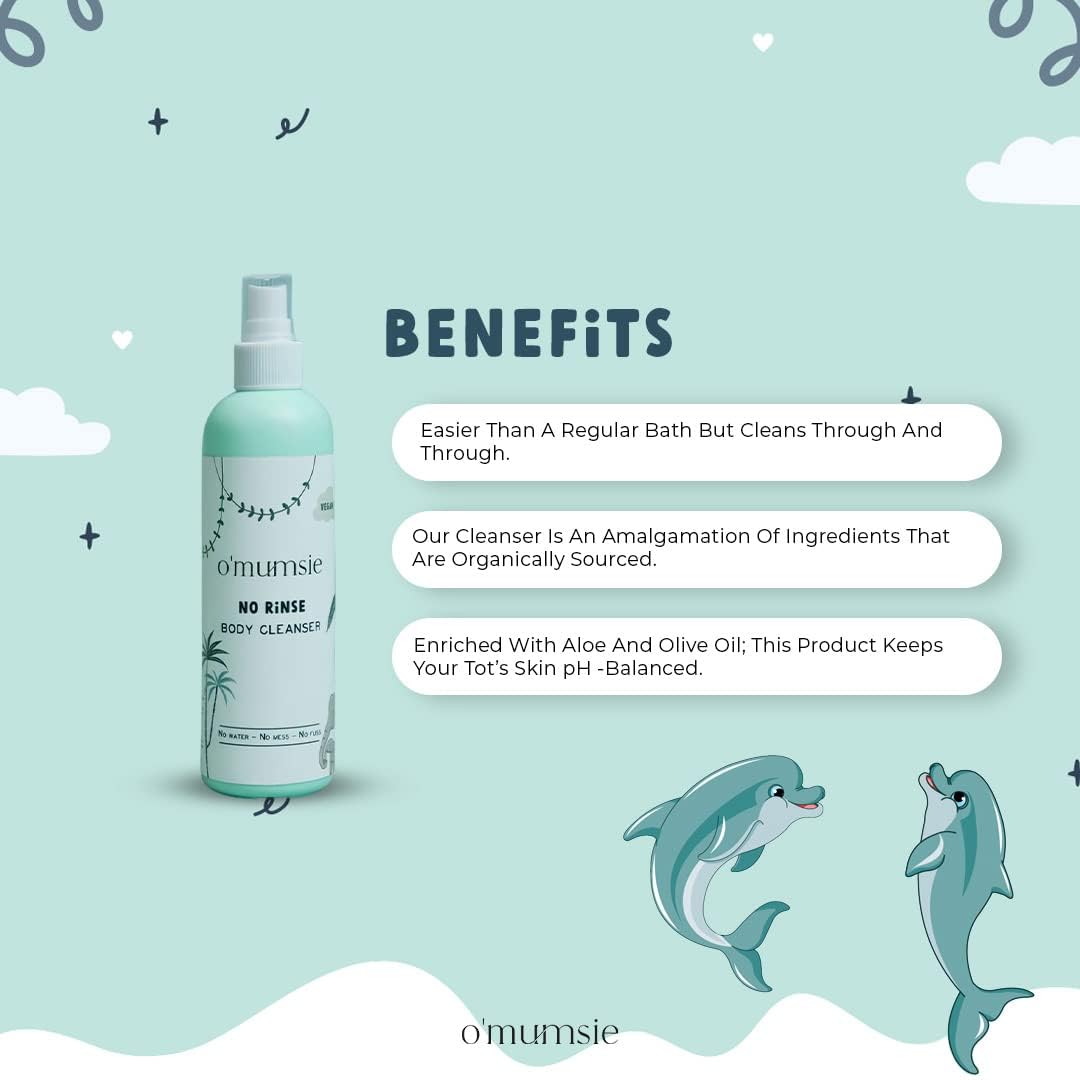 Omumsie NO RINSE Micellar BODY CLEANSER | 100 ML - OM-23