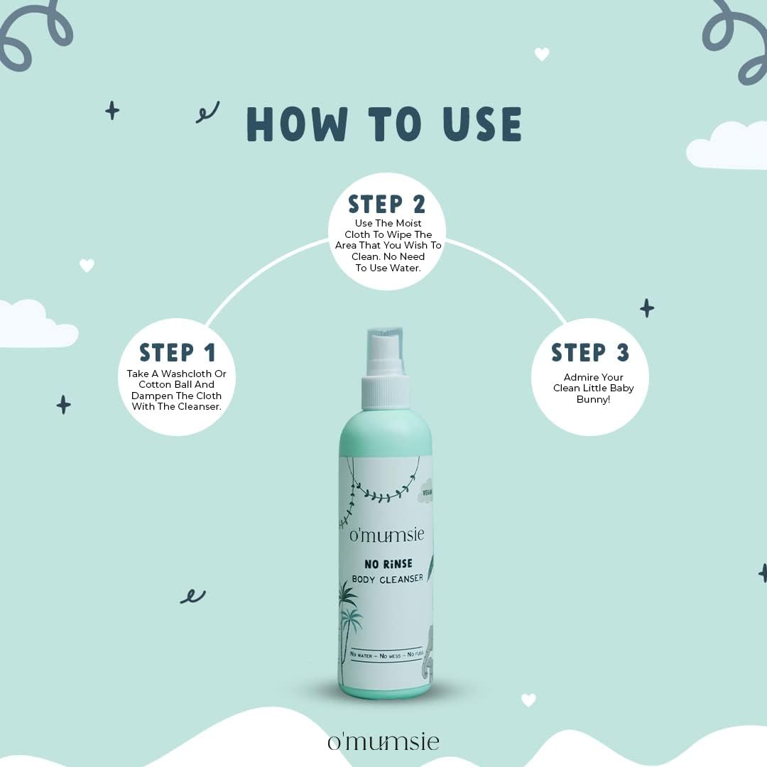 Omumsie NO RINSE Micellar BODY CLEANSER | 100 ML - OM-23