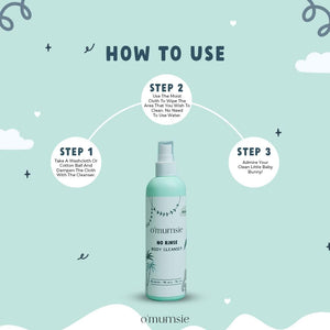 Omumsie NO RINSE Micellar BODY CLEANSER | 100 ML - OM-23