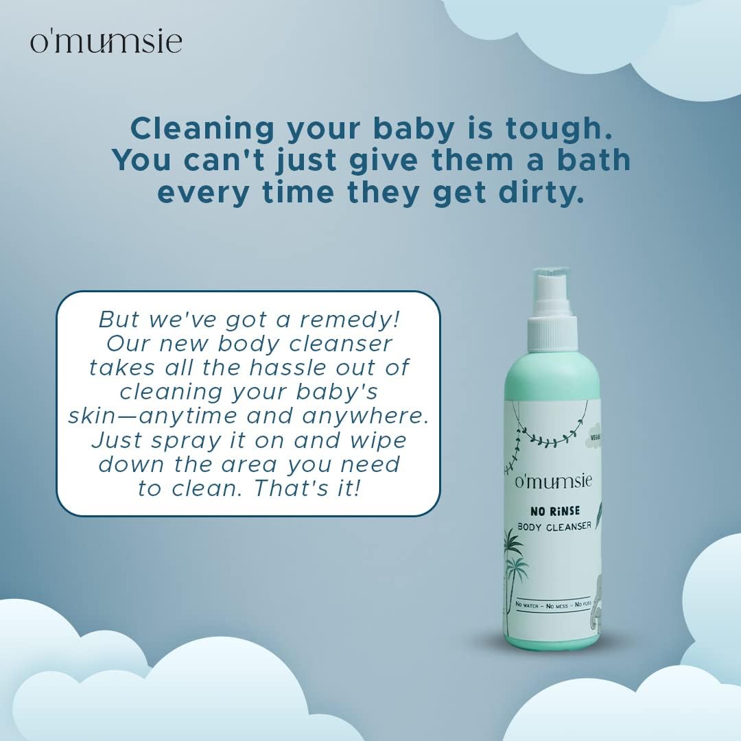 Omumsie NO RINSE Micellar BODY CLEANSER | 100 ML - OM-23