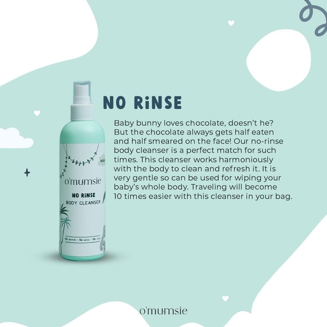 Omumsie NO RINSE Micellar BODY CLEANSER | 100 ML - OM-23