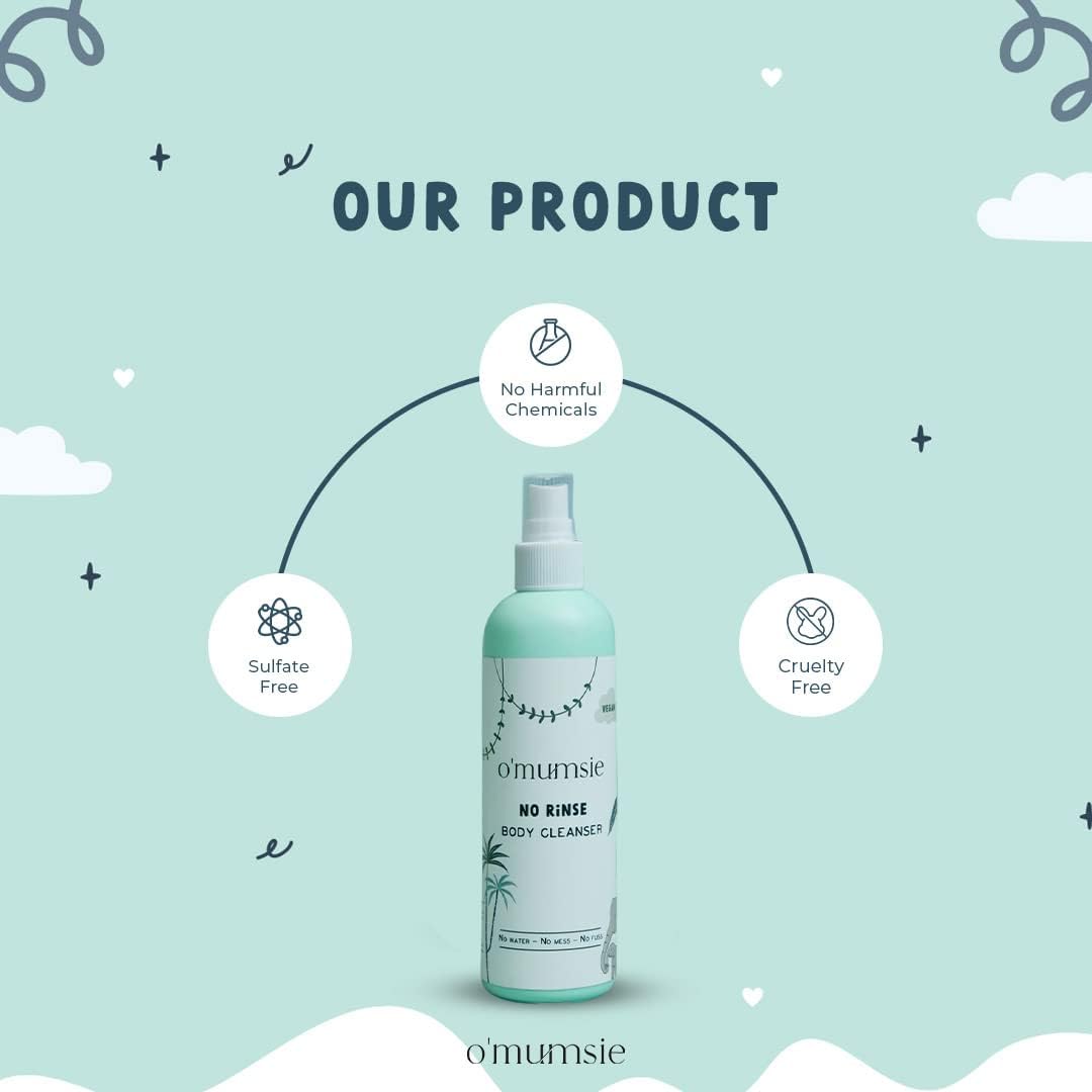 Omumsie NO RINSE Micellar BODY CLEANSER | 100 ML - OM-23