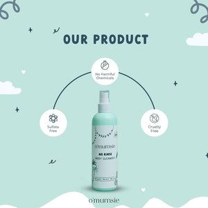 Omumsie NO RINSE Micellar BODY CLEANSER | 100 ML - OM-23