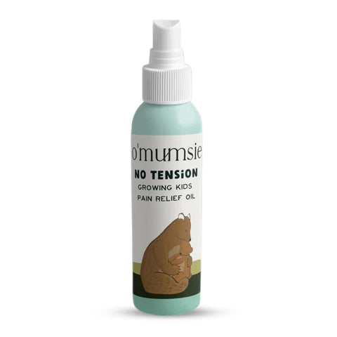 Omumsie No Tension Baby Oil | Growing kids pain relief massage oil- 50 ml - OM19