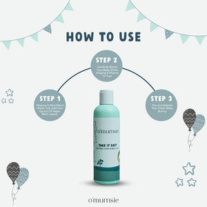 Omumsie Soothing Vapor baby bubble bath | Safe For Kids And Adults - 250 ML - OM-5