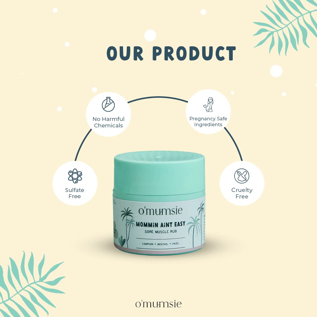 Omumsie-Sore Muscle Rub For Pregnant & Post-partum Moms - OM-10