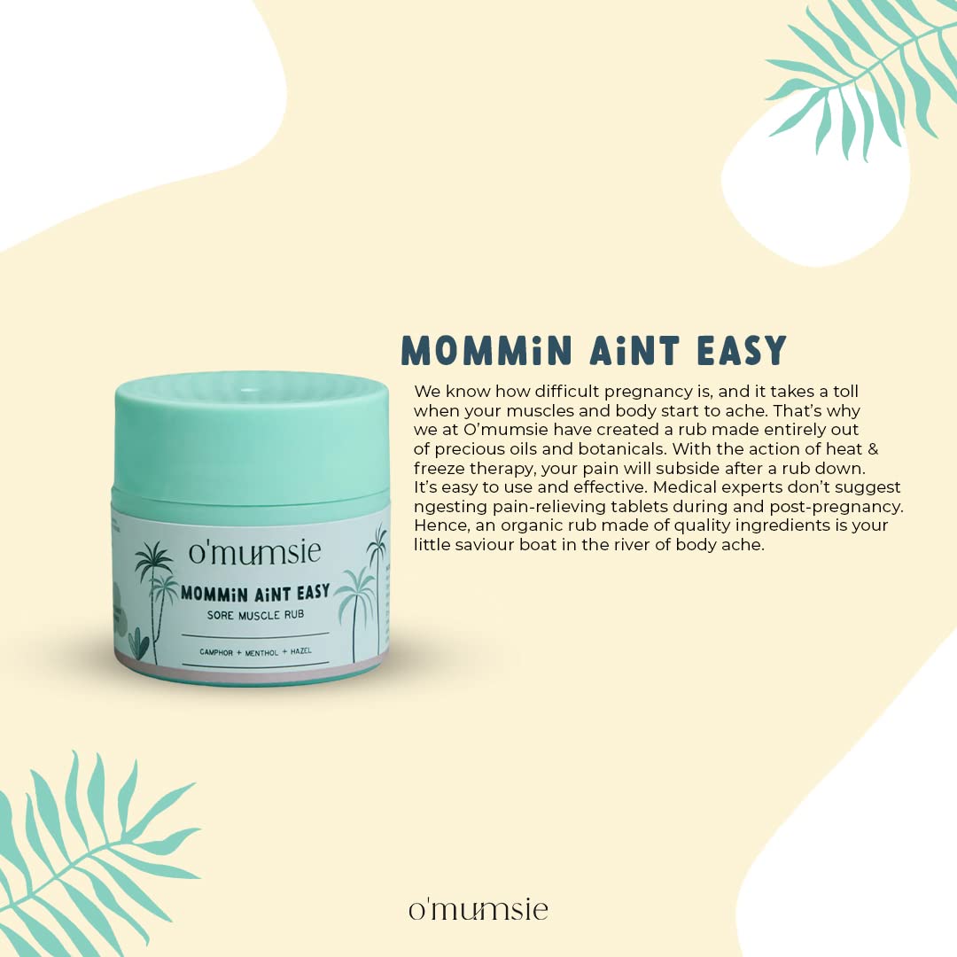 Omumsie-Sore Muscle Rub For Pregnant & Post-partum Moms - OM-10